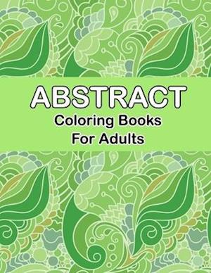 Abstract coloring books for adults