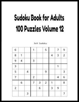 Sudoku Book for Adults 100 Puzzles Volume 12