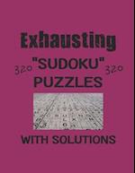 Exhausting 320 Sudoku Puzzles with solutions