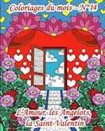 Coloriages du mois - N°14 - L'Amour, les Angelots, la Saint-Valentin