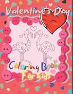 Valentine's Day for Kids Coloring Book