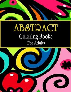 Abstract coloring books for adults