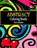 Abstract coloring books for adults