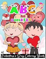 The ABC's and Numbers of Valentine's Day Coloring Book