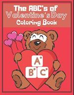 The ABC's of Valentine's Day Coloring Book