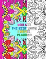 Coloring Book For Adults With Romantic Quotes