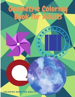 Geometric Coloring Book for Adults