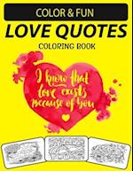 Love Quotes Coloring Book