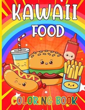 Kawaii Food Coloring Book