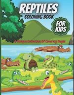 Reptiles Coloring Book