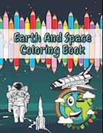 Earth and Space Coloring Book