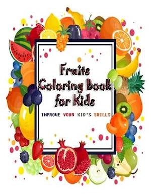 Fruits Coloring Book for Kids