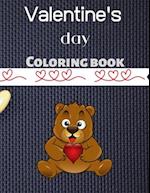 Valentine coloring book