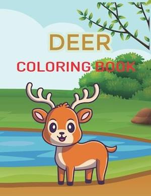 Deer Coloring Book