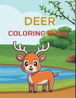 Deer Coloring Book