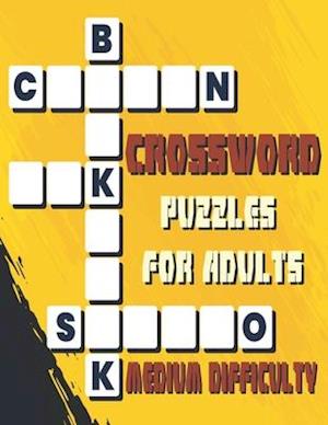 Crossword Puzzles for Adults Medium Difficulty