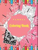 Floral Coloring Book