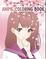 Anime Coloring Book