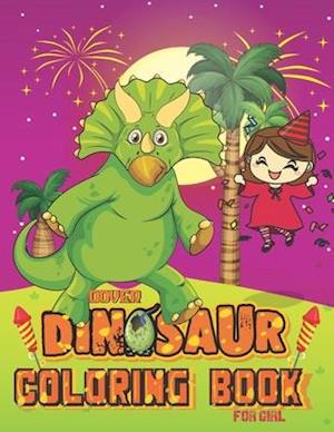 Dinosaur dover coloring book for Girl