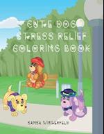 Cute Dog Stress Relief Coloring Book