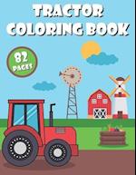 Tractor Coloring Book