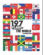 197 Flags Of The World Coloring Book