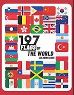 197 Flags Of The World Coloring Book