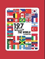 197 Flags Of The World Coloring Book