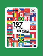 197 Flags Of The World Coloring Book