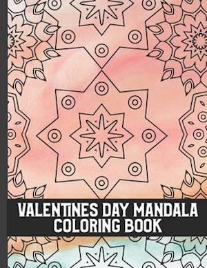 Valentines Day Mandala Coloring Book