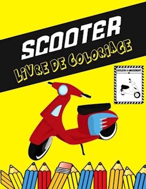 Scooter Livre de coloriage