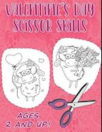 Valentine's Day Scissor Skills. Ages 2 and Up
