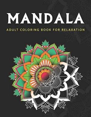 Mandala Adult Coloring book for relaxation