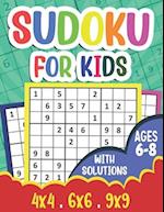 Sudoku for Kids Ages 6-8