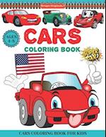 Cars Coloring Book Ages 4-8