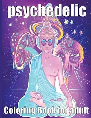 psychedelic Coloring Book for adult