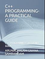 C++ Programming-A Practical Guide