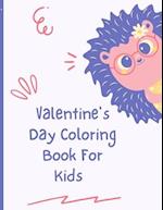 Valentines Day Coloring Book For Kids