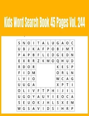 Kids Word Search Book 45 Pages Vol. 244