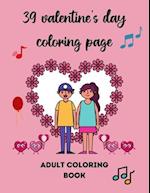 39 valentine's day coloring page
