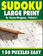 Sudoku Large Print 150 Puzzles Easy