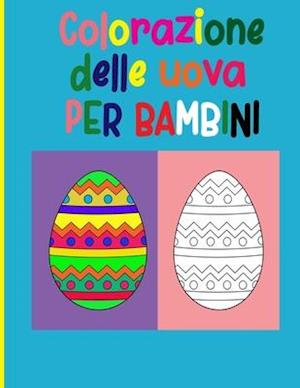 colorazione delle uova per i bambini