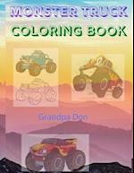 Monster Truck Coloring Book