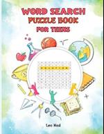 Word Search Puzzle Book for Teens