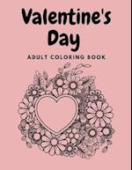 Valentine's Day Adult Coloring Book