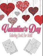 Valentines Day coloring book for adult