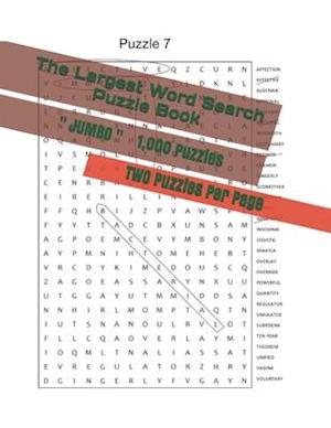 The Largest Word Search Puzzle Book