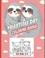 valentines day coloring books for kids 3-5