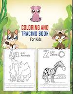 Coloring And Tracing Book For Kids