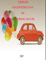 50 Design Valentine Day in Coloring Book